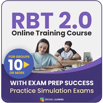 RBT Package: RBT 2.0 Online Training with Exam Prep (FOR GROUP of 10)