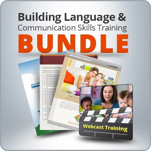CEU + Printables: Building Language and Communication Skills Training Bundle