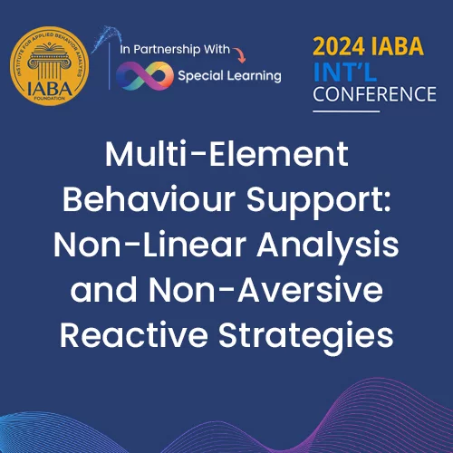 Multi-Element Behaviour Support: Non-Linear Analysis and Non-Aversive Reactive Strategies