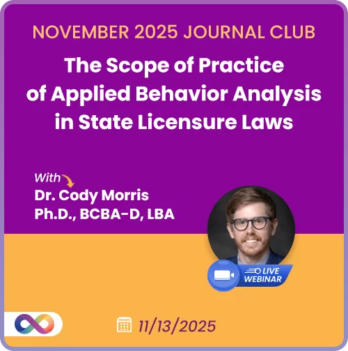 The Scope of Practice of Applied Behavior Analysis in State Licensure Laws