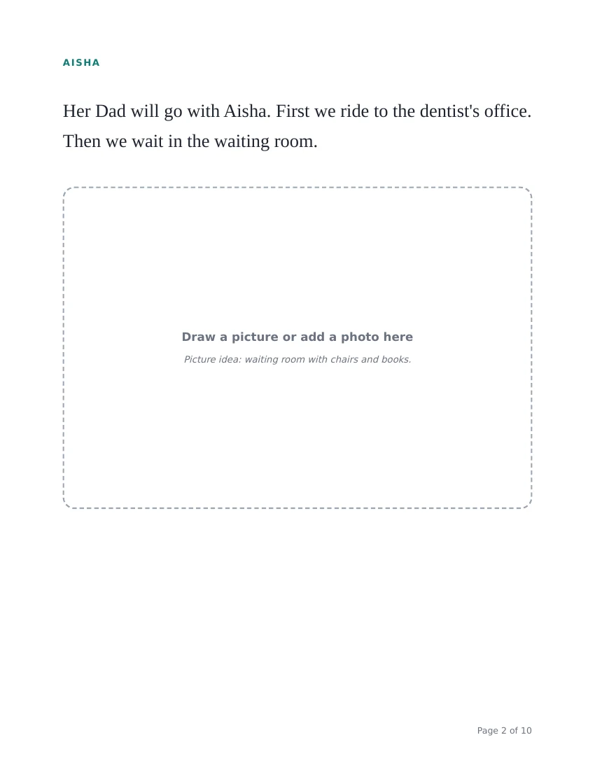 Story Builder — 5 Personalized Social Stories