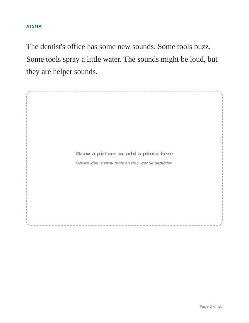 Story Builder — 5 Personalized Social Stories