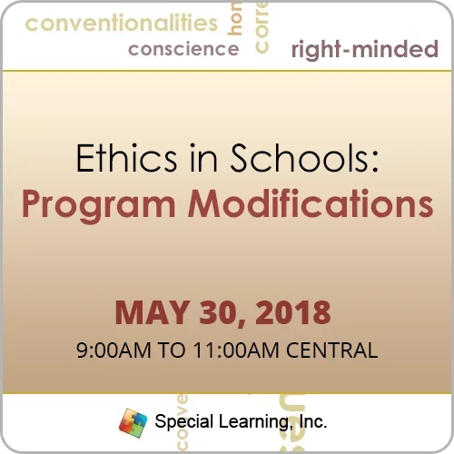 CEU: Ethics in Schools: Program Modifications w/ Jon Bailey, PhD, BCBA-D