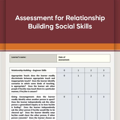 Assessment for Self-Regulatory Social Skills