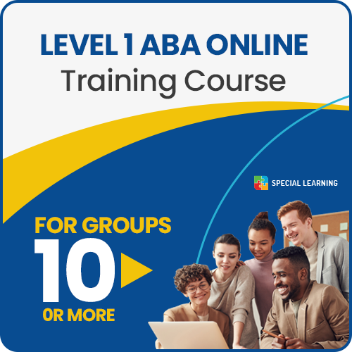 Level 1 ABA Online Training Course (FOR GROUPS OF 10 OR MORE)