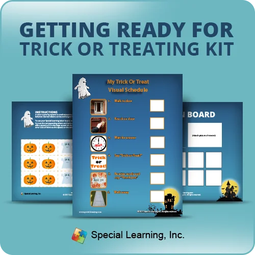 Getting Ready for Trick-or-Treating Learning Kit