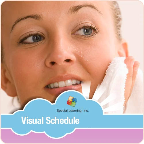 Washing Face Visual Schedule