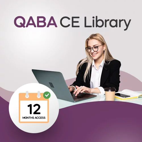 CE Library — Behavior Analysis Topics (12-Month Access)